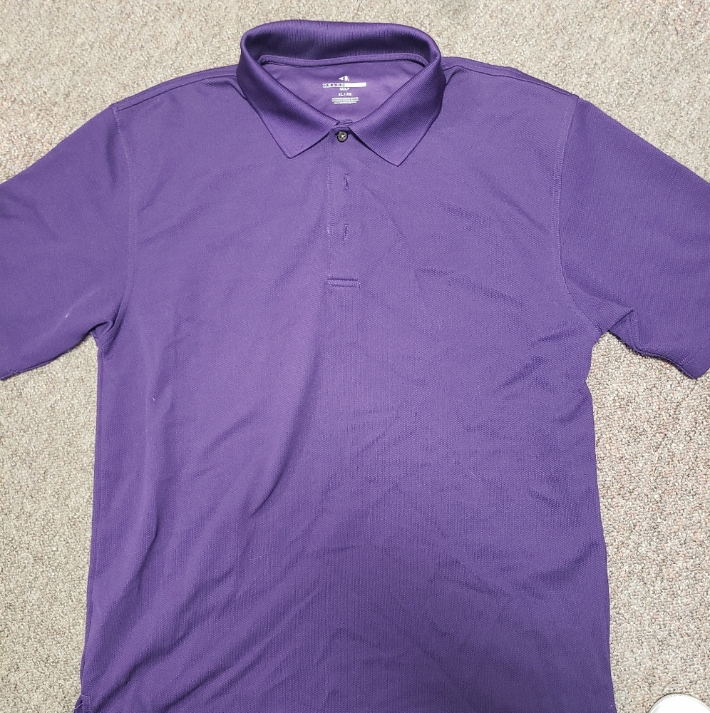 Mens XL purple polo